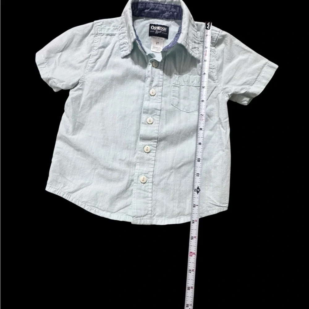OshKosh B'gosh Soft Blue Button Down Shirt